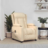 Fauteuil de massage Crème Tissu