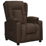 Fauteuil inclinable Marron Similicuir