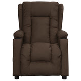 Fauteuil inclinable Marron Similicuir