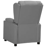Fauteuil inclinable Gris Similicuir
