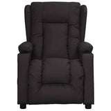 Fauteuil de massage Noir Similicuir