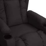 Fauteuil de massage Noir Similicuir