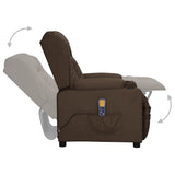 Fauteuil de massage Marron Similicuir