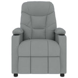 Fauteuil de massage Gris clair Tissu