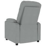 Fauteuil de massage Gris clair Tissu