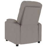 Fauteuil de massage Taupe Tissu