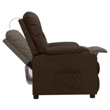 Fauteuil inclinable Marron Similicuir