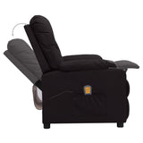 Fauteuil de massage Noir Similicuir