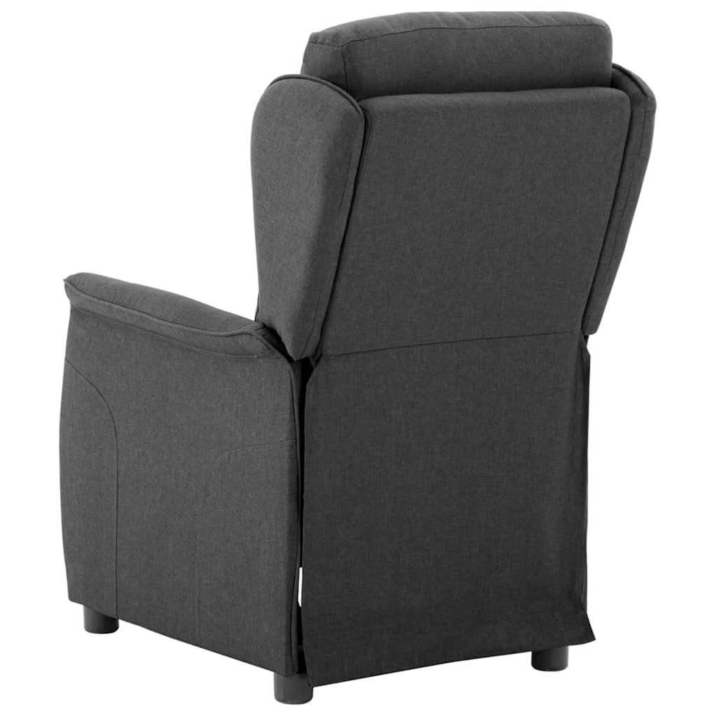Fauteuil inclinable Gris foncé 67.5 x 93.5 x 101.5 cm tissu