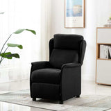 Fauteuil inclinable Noir 67.5 x 93.5 x 101.5 cm tissu