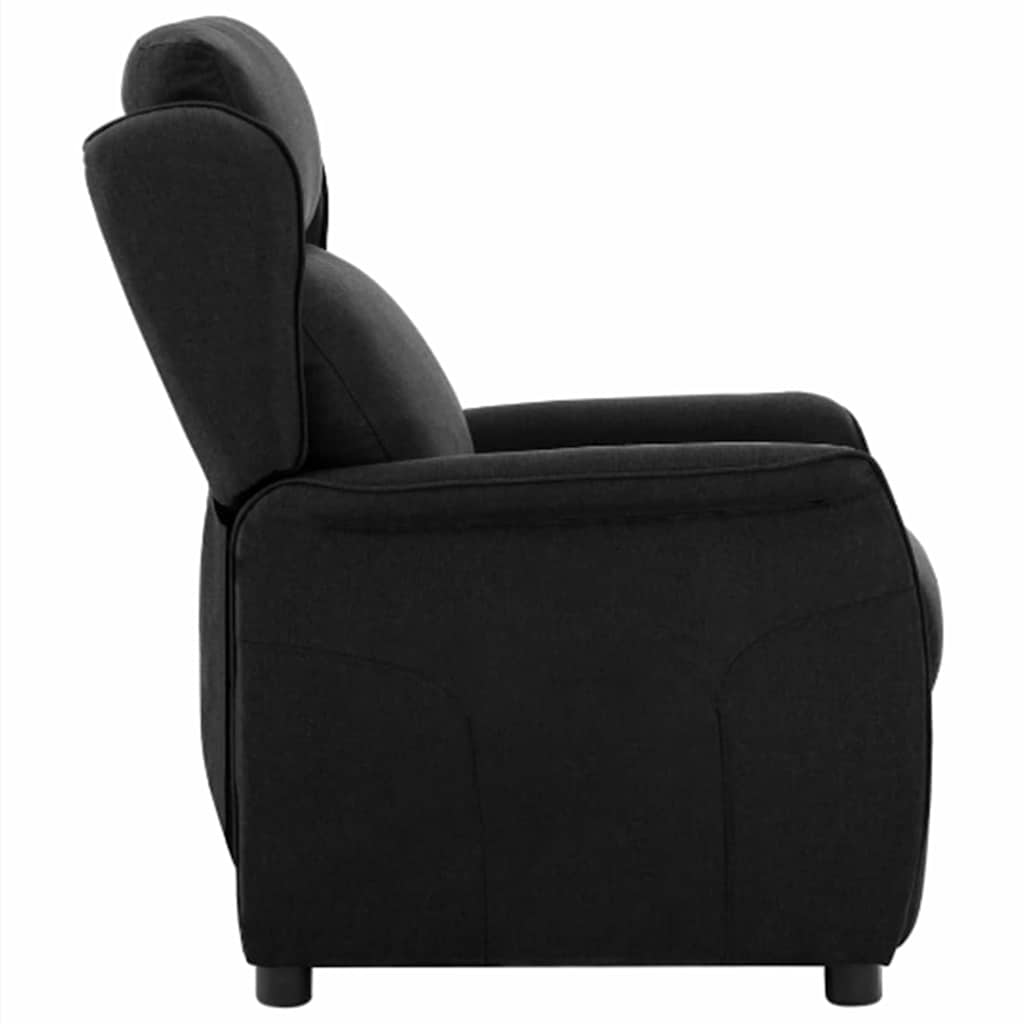 Fauteuil inclinable Noir 67.5 x 93.5 x 101.5 cm tissu