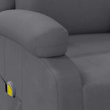 Fauteuil de massage Gris Similicuir