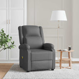 Fauteuil de massage Gris Similicuir