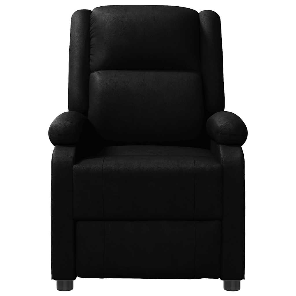 Fauteuil inclinable Noir Similicuir