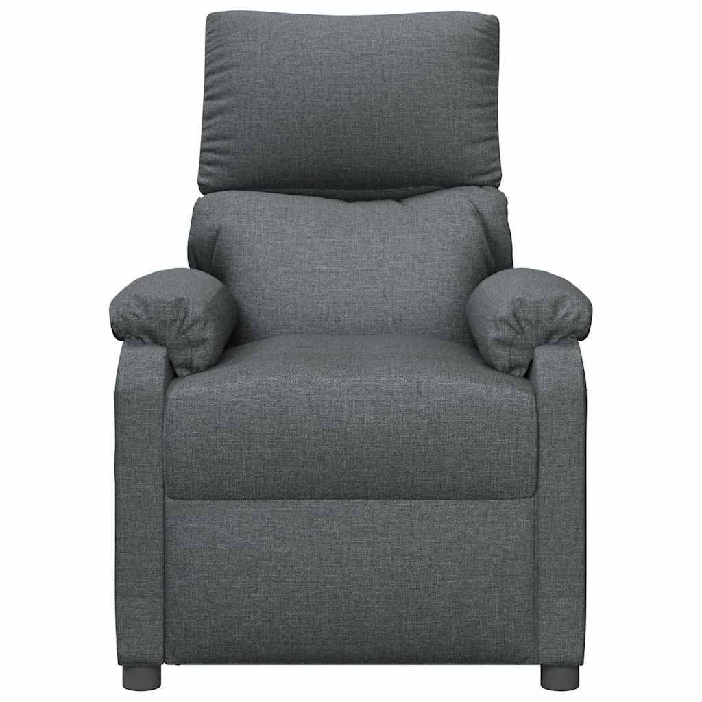 Fauteuil inclinable Gris foncé Tissu