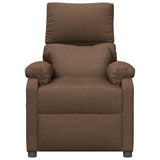 Fauteuil inclinable Marron Tissu