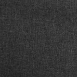 Chaises pivotantes à manger lot de 6 Noir Tissu