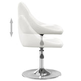 Tabouret de bar Blanc Similicuir