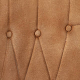 Chaise à oreilles Marron Toile