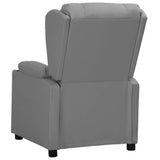 Fauteuil Gris Similicuir