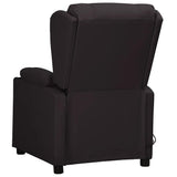 Fauteuil de massage Noir Similicuir