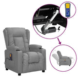 Fauteuil de massage Gris Similicuir