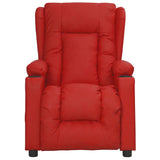 Fauteuil de massage Rouge bordeaux Similicuir