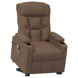 Fauteuil de massage Marron Tissu
