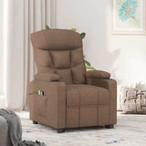 Fauteuil de massage Marron Tissu