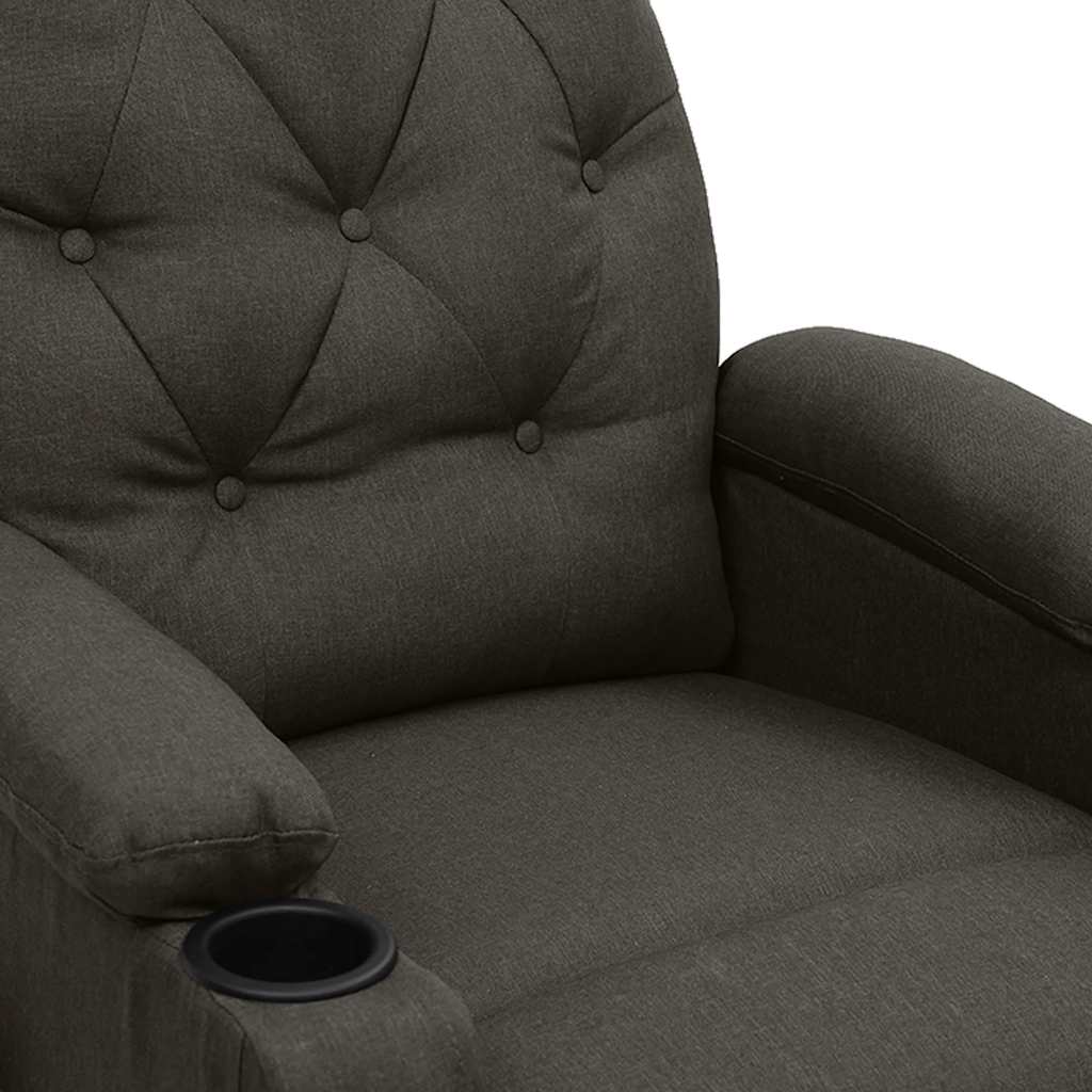 Fauteuil Taupe Tissu