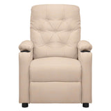Fauteuil Crème Tissu