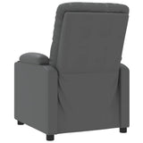 Fauteuil Gris Similicuir