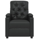 Fauteuil de massage Noir Similicuir