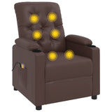 Fauteuil de massage Marron Similicuir