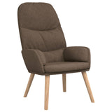Chaise de relaxation Taupe Tissu