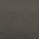 Chaise de relaxation Gris foncé Velours