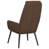 Chaise de relaxation Marron Tissu