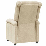 Fauteuil de massage Crème Tissu