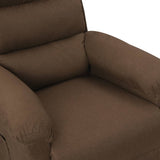 Fauteuil inclinable Marron Tissu