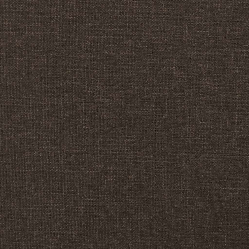 Fauteuil inclinable Marron foncé Tissu