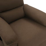 Fauteuil de massage Marron Tissu