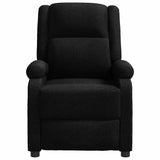 Fauteuil de massage Noir Tissu