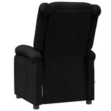 Fauteuil de massage Noir Tissu