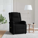 Fauteuil de massage Noir Tissu