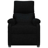 Fauteuil de massage Noir Tissu
