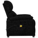 Fauteuil de massage Noir Tissu