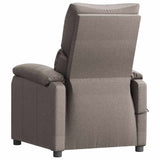 Fauteuil de massage Taupe Tissu