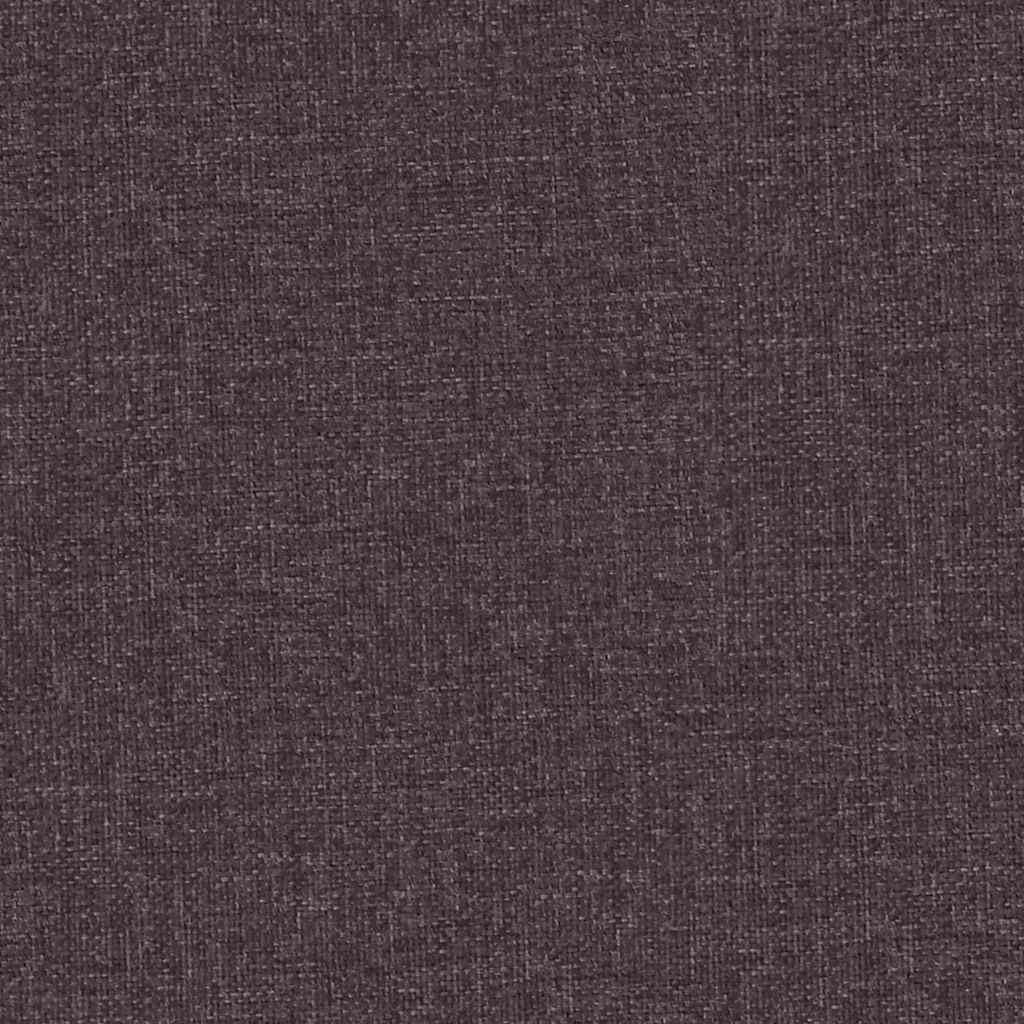 Fauteuil inclinable Marron foncé Tissu