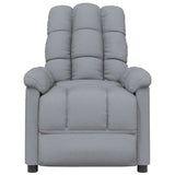 Fauteuil de massage Gris clair Tissu