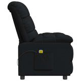 Fauteuil de massage Noir Tissu